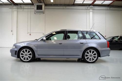 Audi RS4 Avant B5 | 2001 | Avuszilver | Navi | Schuifdak | Recaro