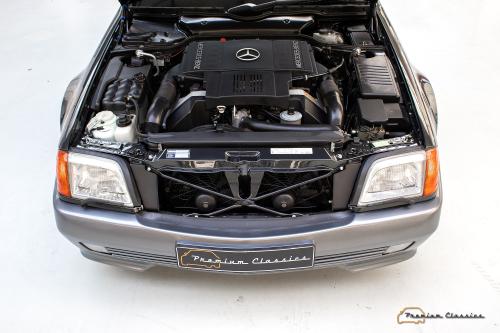 Mercedes-Benz SL500 Roadster R129 I 1992 I Blue-black I 47.000KM!! I 5.0 V8 I Swiss import