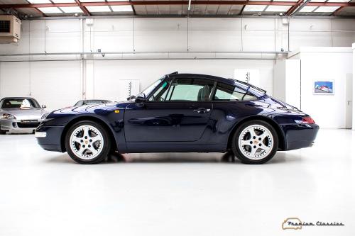 Porsche 911 993 Targa | Manual | Nightblue | Only 99.000KM | Swiss delivery