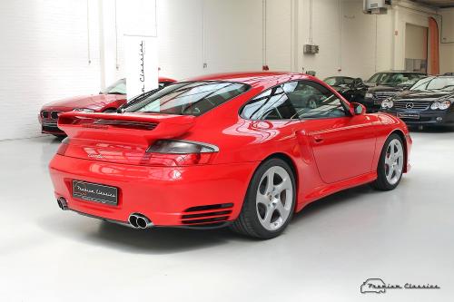 Porsche 911 996 Turbo Coupé | 1 Owner | 30.000KM | Indischrot | Aerokit | Carbon Pakket | X50-pakket