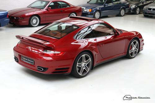 Porsche 911 997 3.6 Turbo | 7.900KM!!! | Rubinred | Leder | Navi | Schuifdak | BOSE