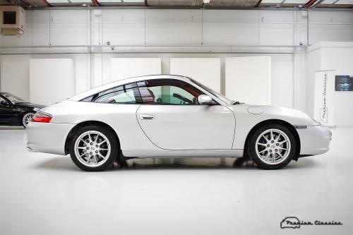 Porsche 996 Carrera Targa | 1 eig. | 6-bak | Sportstuur | Cruise | 35.000km!