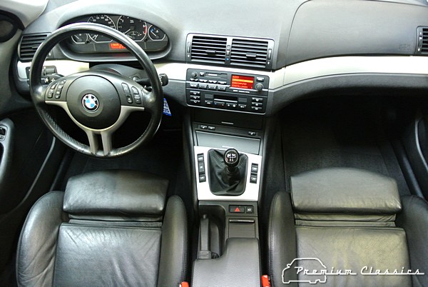Achterbank, BMW E46 330i touring interieur, HubertD